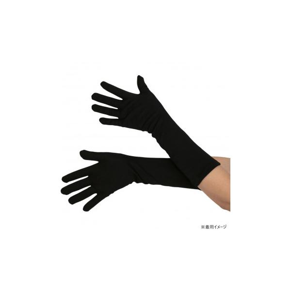 コスチューム コスプレ衣装 コスプレ用手袋 黒 ロング For costumes long glove black