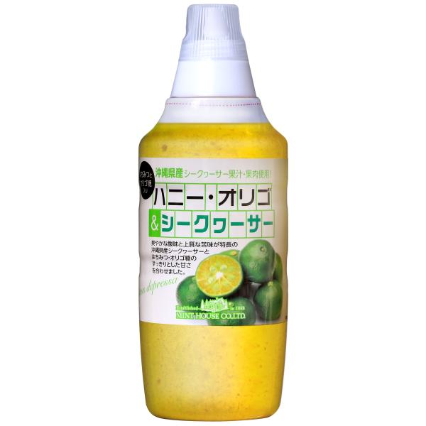 ミントハウス ハニー・オリゴ&シークヮーサー 480g はちみつ
