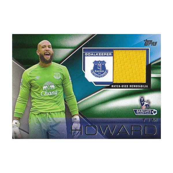 14 PREMIER GOLD TIM HOWARD ジャージカード GREENパラレル : スポーツ 