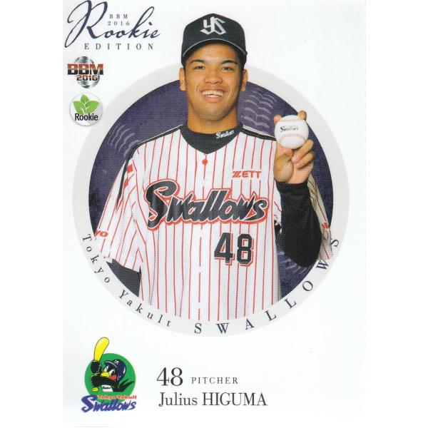 ルーキーさん専用ページ 16BBM ルーキーエディション #063 日隈ジュリアス : スポーツカード