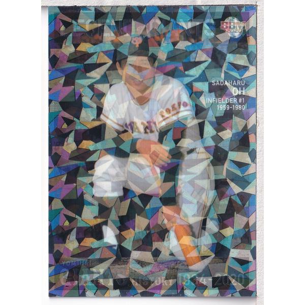 20BBM 読売ジャイアンツヒストリー 王貞治 LEGEND of GIANTS パラレル