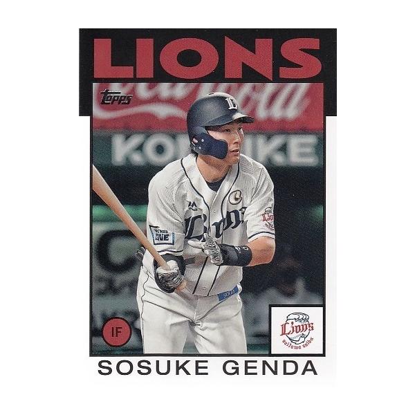 21 TOPPS NPB ベースボールカード 源田壮亮 インサート 1986 Baseball