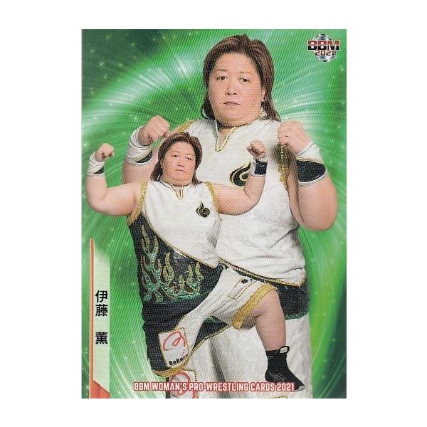 21BBM 女子プロレス #014 伊藤 薫 : スポーツカードミント博多駅前店