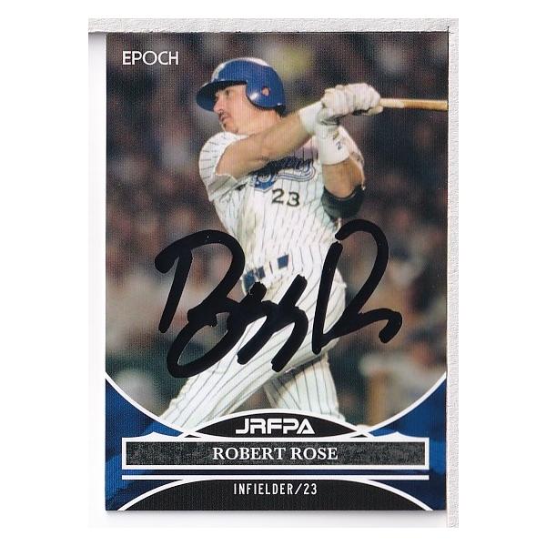 22EPOCH 日本プロ野球外国人OB選手会 ロバート・ローズ 銀箔サイン