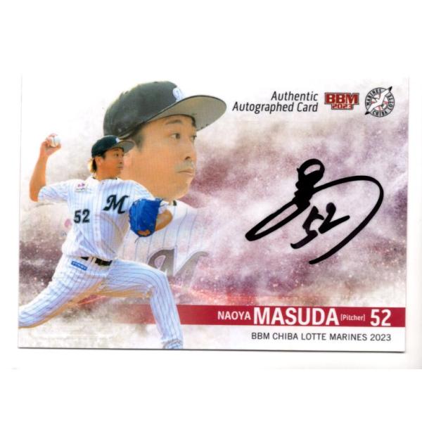 千葉ロッテマリーンズ#52益田直也選手直筆サイン入2023BLACKS 23BBM 千葉ロッテマリーンズ 益田直也 直筆サインカード 48枚限定