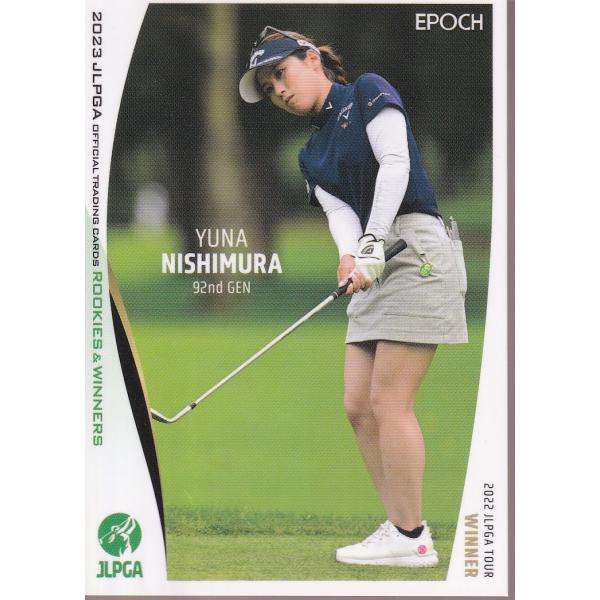 EPOCH JLPGA 西村優菜 80枚限定 ホロスペクトラカード 女子ゴルフ エポック社の公式オンラインショップです。※ホロスペクトラ