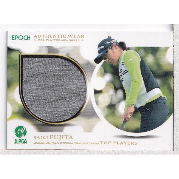 23EPOCH JLPGA 女子ゴルフ Top Players 藤田さいき ウェアカード 50枚