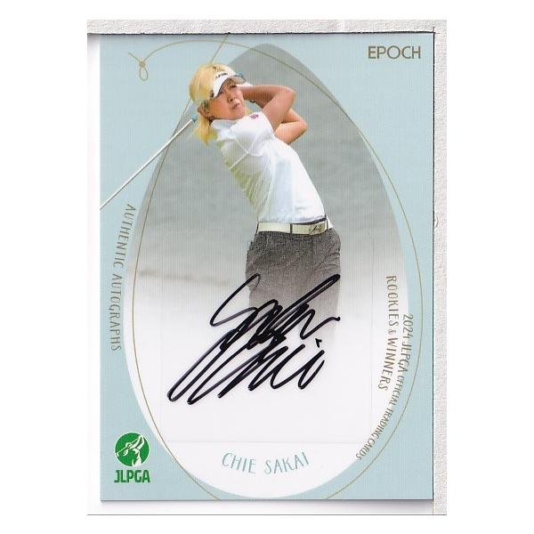 24EPOCH JLPGA 女子ゴルフ Rookies & Winners 酒井千絵 直筆