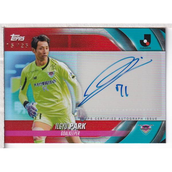 24 TOPPS Jリーグ フラッグシップ 朴一圭 直筆サインカード 24 TOPPS Jリーグ フラッグシップ 朴一圭 直筆サインカード