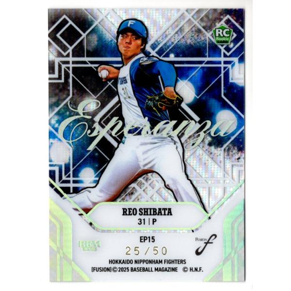 25BBM FUSION 柴田獅子 Esperanza 50枚限定 : スポーツカードミント