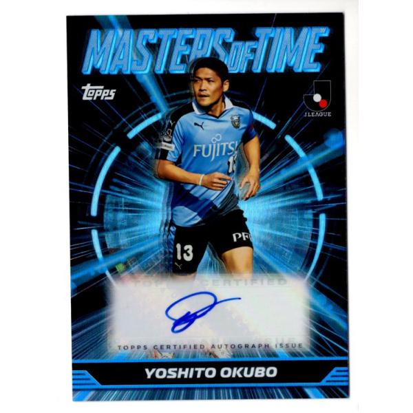 25TOPPS Jリーグ 大久保嘉人 直筆サインカード Masters of Time