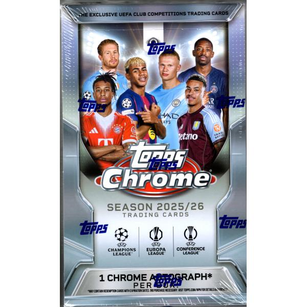 サッカーボックス 2025-26 TOPPS CHROME UCC HOBBY : スポーツカード