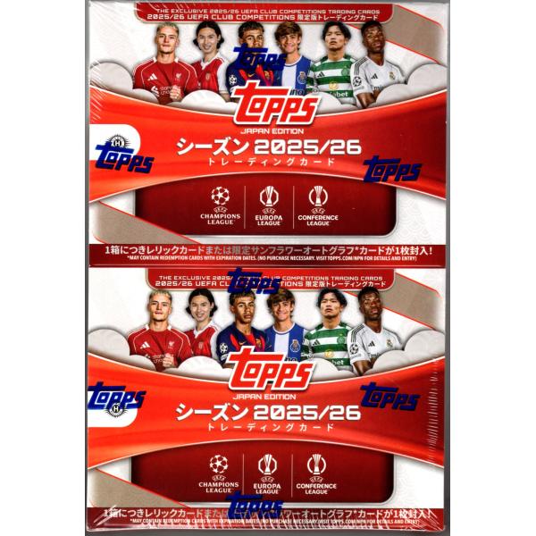 サッカーボックス 2025-26 TOPPS UCC JAPAN EDITON
