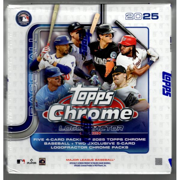 Topps Chrome 10周年記念ボックス 予約商品】2025 Topps Chrome Labubu 10th Anniversary Box 1