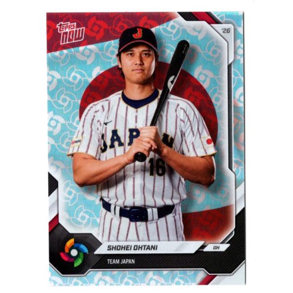 大谷翔平 2026 TOPPS NOW WBC TEAM JAPAN SET WBCロゴパラレル