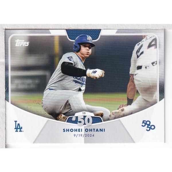 大谷翔平 TOPPS 50/50 ベースカード SB #50 : スポーツカードミント 