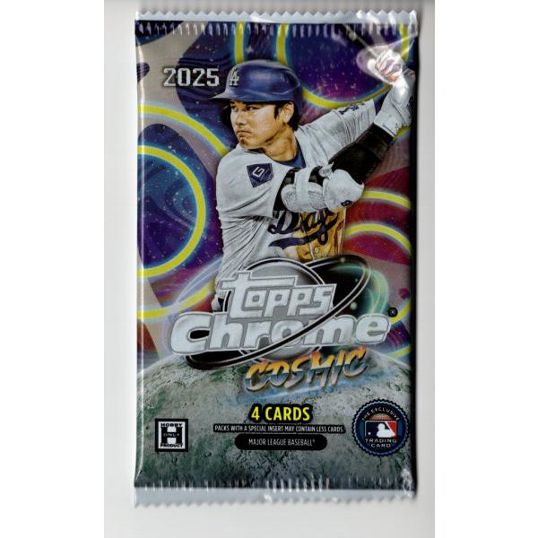 MLBパック 2025 TOPPS COSMIC CHROME HOBBY : スポーツカードミント