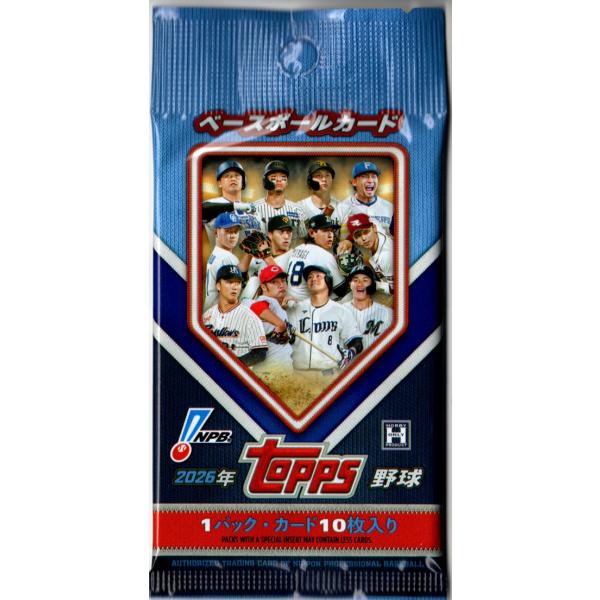 プロ野球パック 2026 TOPPS NPB ベースボールカード : スポーツカード