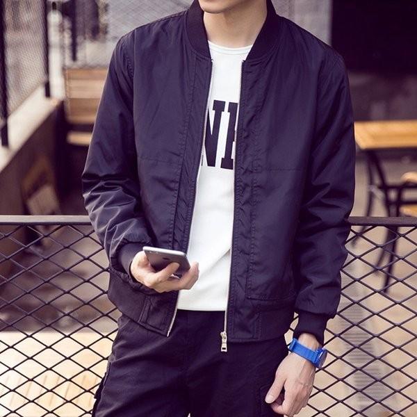 ブルゾンメンズ春大きいサイズ春アウターコート無地ma 1ジャケットメンズゆったりストレッチトップスフライトジャケット19新作登場 Xkunabu Pmcdv958 Minto 通販 Yahoo ショッピング