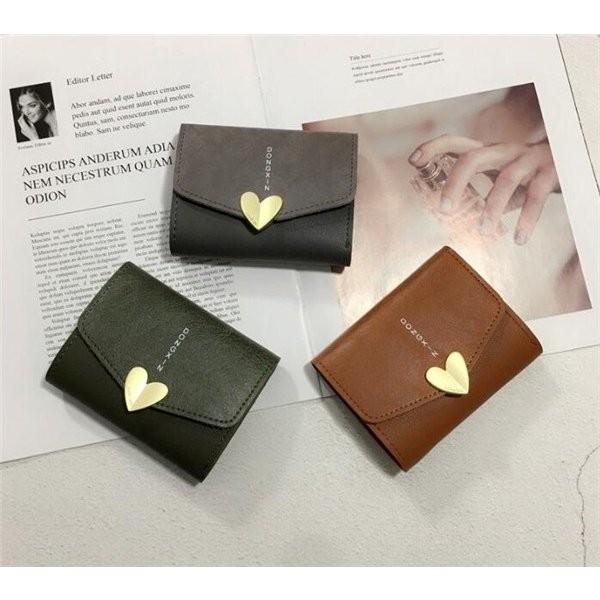 財布レディース札入れ二つ折り大容量カード入れさいふハートサイフ小銭入れ彼女プレゼントギフト通勤 Xkundust Agkqy128 Minto 通販 Yahoo ショッピング