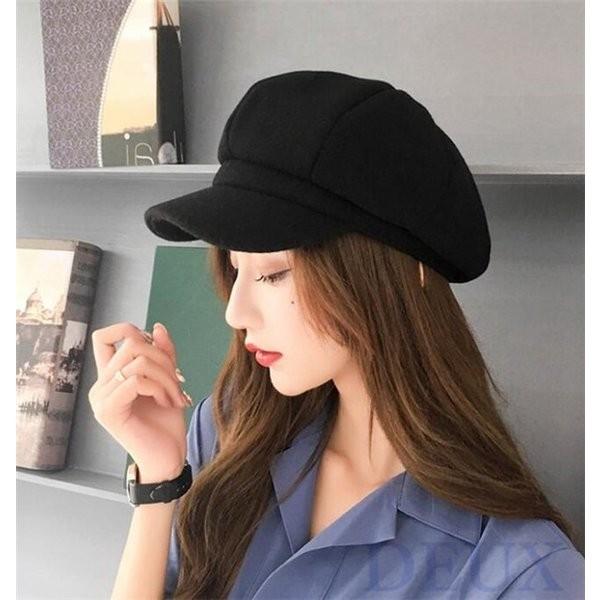 キャスケット帽子レディース秋フェイクウールキャップ冬capカジュアル無地 Xkuneed Hgail497 Minto 通販 Yahoo ショッピング