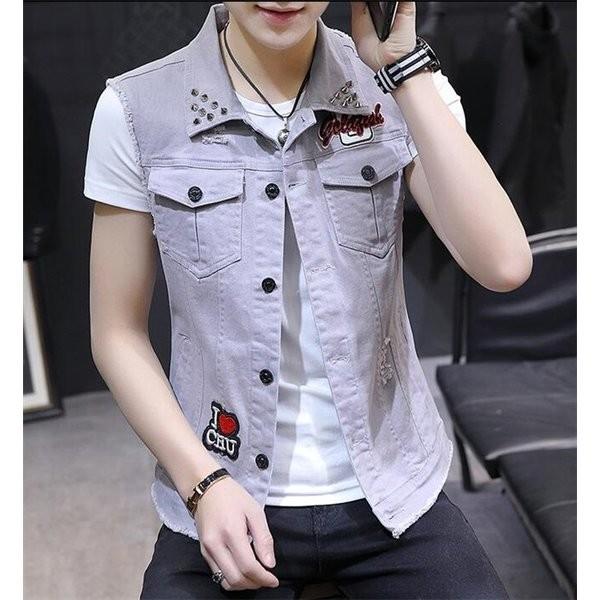 サマージャケットベストメンズ夏カジュアル紳士ジレベストスリムホストアウター19夏メンズファッション Xkuneed Tquse712 Minto 通販 Yahoo ショッピング