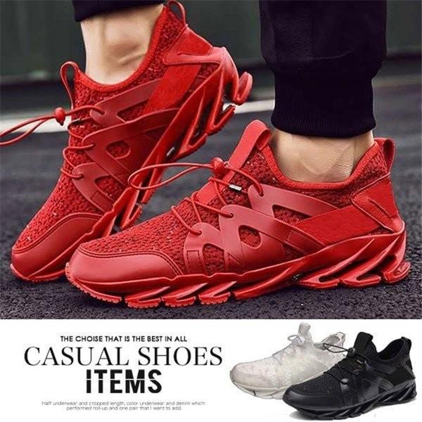 スニーカーメンズハイテクウォーキング安い黒白赤春スニーカーメンズランニングシューズおしゃれmkt 100 Xkuneen Cxvin3 Minto 通販 Yahoo ショッピング