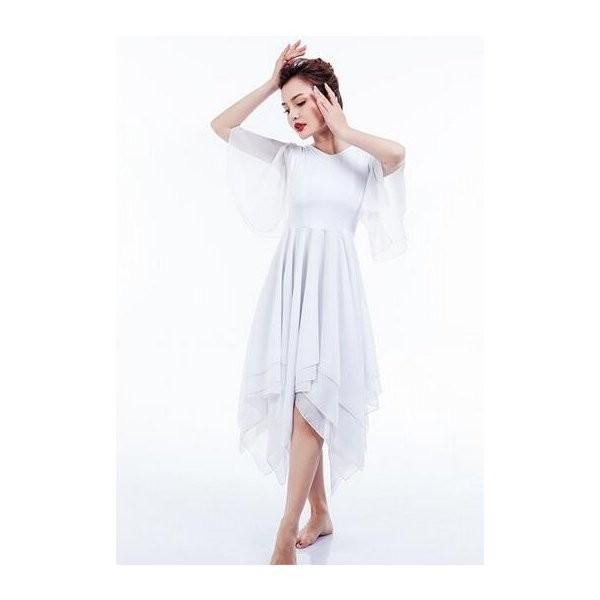 バレエダンスワンピースモダンダンス衣装社交ダンスワンピース三枚重ねタンゴワルツダンス衣装レッスン練習舞台衣装団体ウエア Xkungel Phzyi753 Minto 通販 Yahoo ショッピング