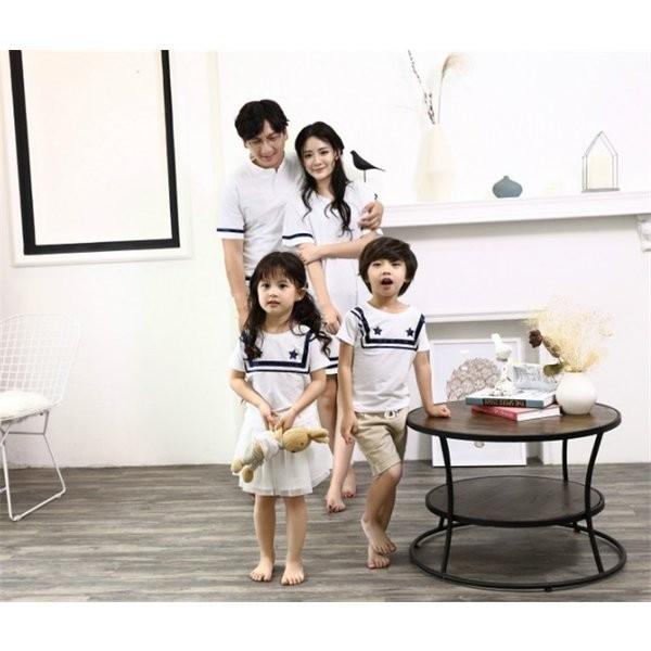 親子お揃い親子ペアペアルックペアtシャツ親子服ワンピースｔシャツご夫婦お兄弟姉妹パパママキッズ子供服半袖春夏 Xkunore Kprec079 Minto 通販 Yahoo ショッピング