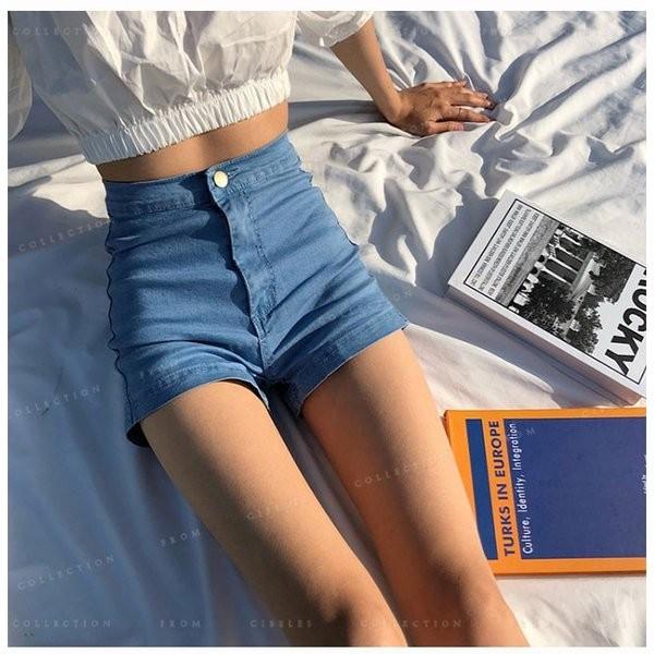 ショートパンツデニムパンツレディースポケットつきストレッチホットパンツ女可愛いレディースシンプルダメージデニム Xkunsel Jwipq970 Minto 通販 Yahoo ショッピング