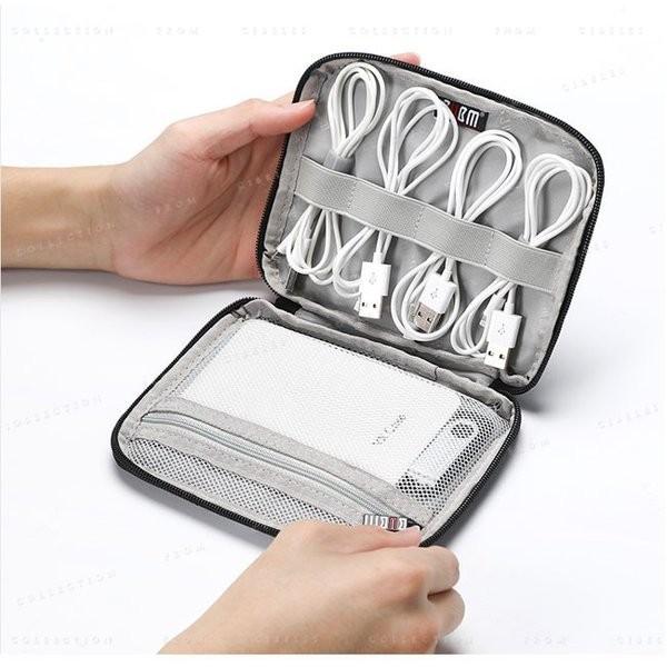 収納ケースミニ万能モバイルpc周辺小物用整理バック軽量生活防水usb収納充電ケーブルイヤホーンコードusbメモリ収納バッグインナーバッグ Xkunsel Vcnth365 Minto 通販 Yahoo ショッピング