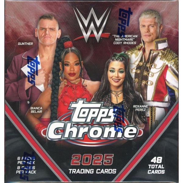 WWE 2025 TOPPS CHROME MEGA BOX : カードショップMINT - 通販 - Yahoo 