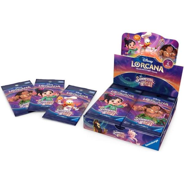 【未開封】ディズニー・ロルカナ 星々の輝き 1カートン LORCANA ディズニー・ロルカナ・TCG 日本語版 ブースターパック 星々の