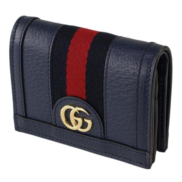 グッチ GUCCI 折りたたみ財布 レディース 二つ折り ミニ財布