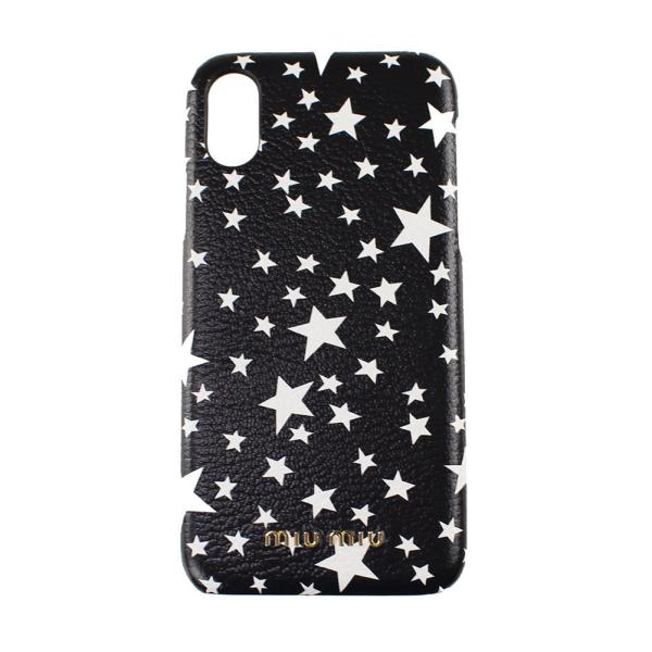 ミュウミュウ MIU MIU iPhoneケース レディース iPhoneX iPhoneXS
