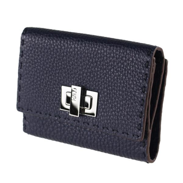 フェンディ FENDI 財布 8M0359 QZY ネイビー系 財布・小物 レディース