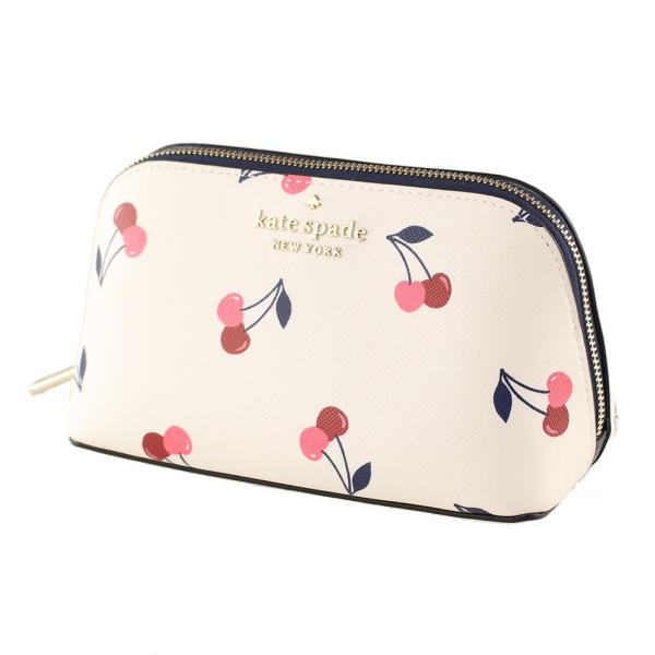 ケイトスペード ポーチ KATE SPADE k6865 250 ホワイト系マルチ 財布