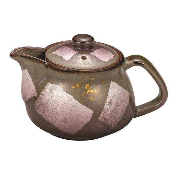 九谷焼 ポット急須 金銀彩 来客用 ティーポット 急須 可愛い きゅうす おしゃれ 和食器 海外 会社設立 ご挨拶 傘寿 創業記念 父 両親 古希の御祝 退職祝い Kutani Teapot K7 557 ミラクルハウス 通販 Yahoo ショッピング