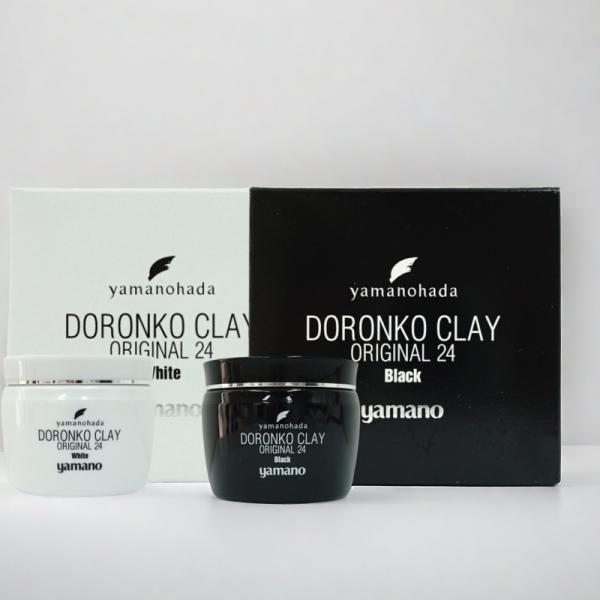 ヤマノ肌 ドロンコクレー24 オリジナル 洗顔料 白どろ 225g＆黒どろ