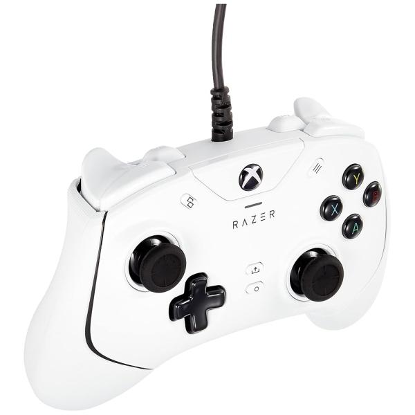 Razer Wolverine V2 (Mercury White) PC＆XBOX用コントローラー RAZER メカタクタイル アクションボタン