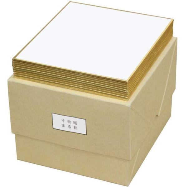 専用◆小色紙◇豆色紙④ 寸松庵 色紙 ミニ色紙 1/4サイズ (タテ136mm×ヨコ121mm) 50枚 (サイン