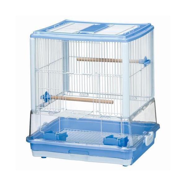 他サイト： 【マルカン】鳥かご　ケージ　バードパレスクリーン ブルーの商品画像