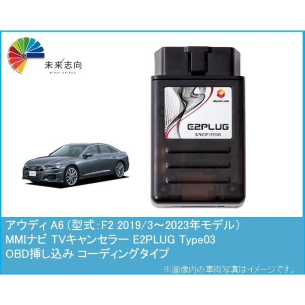 【新品未開封】アウディ　TVキャンセラー 　E2PLUG Type03 AUDI アウディ A6 (型式：F2) 2019/3〜2023年モデル MMI TVキャンセラー