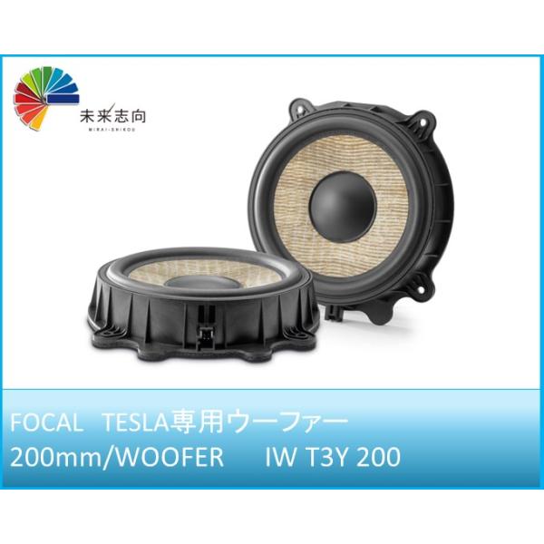 TESLA車専用 ウーファー 200mm 【IW T3Y 200】 FOCAL（フォーカル