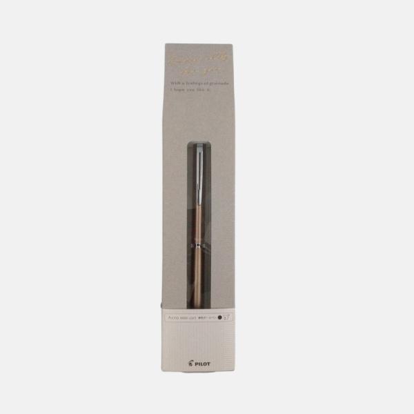 PILOT ボールペン アクロ1000 ギフトパッケージ メタリックブラウン