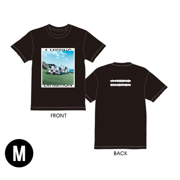 行方不明展　Tシャツ黒1 M
