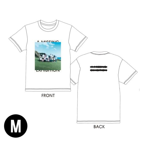 行方不明展　Tシャツ白1 M
