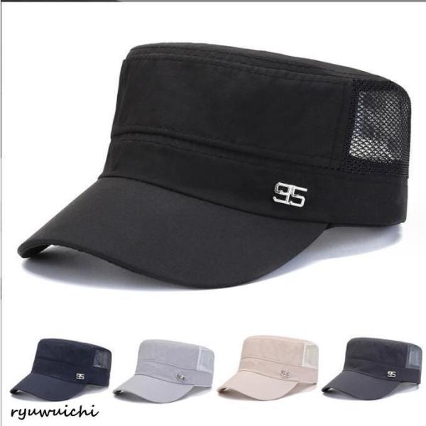 ワークキャップ メッシュ キャップ メンズ 帽子 レディース 夏 ゴルフ 蒸れない おしゃれ日差し対策 男女兼用