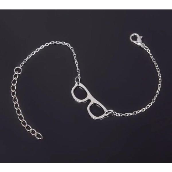 シルバーブレスレッド【めがね】