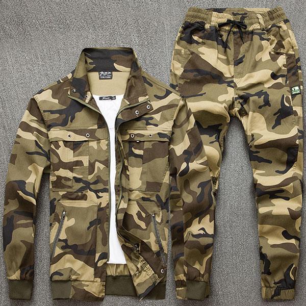 米軍払い下げ迷彩ジャケット Sサイズ　当時もの　上下でお値下げ。期間限定値下げ中 即納】迷彩服 上下セット ミリタリーウェア サバゲー装備 2点